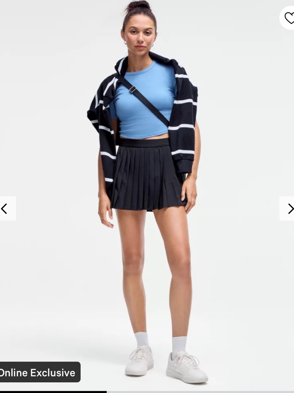 lululemon athletica High Rise Pleated Mini Skirt